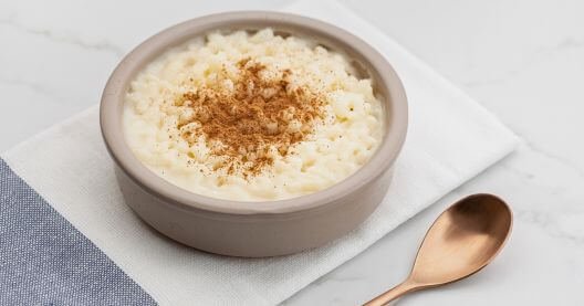 Receta vegana de arroz con leche