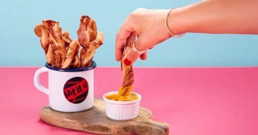 Bacon vegano de Let it V
