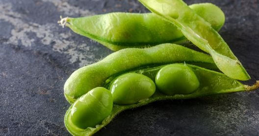 Edamame aperitivo saludable con proteinas