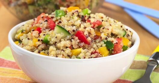 La quinoa, alimento con todos los aminoácidos esenciales.