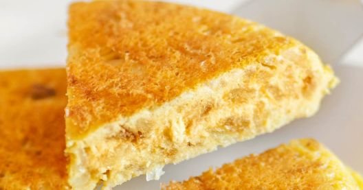 Cómo hacer tortilla de patata sin huevos