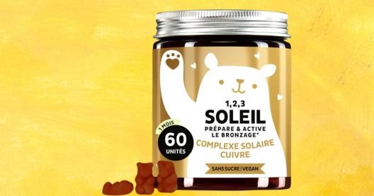 Vitaminas veganas en forma de gominola para potenciar el bronceado