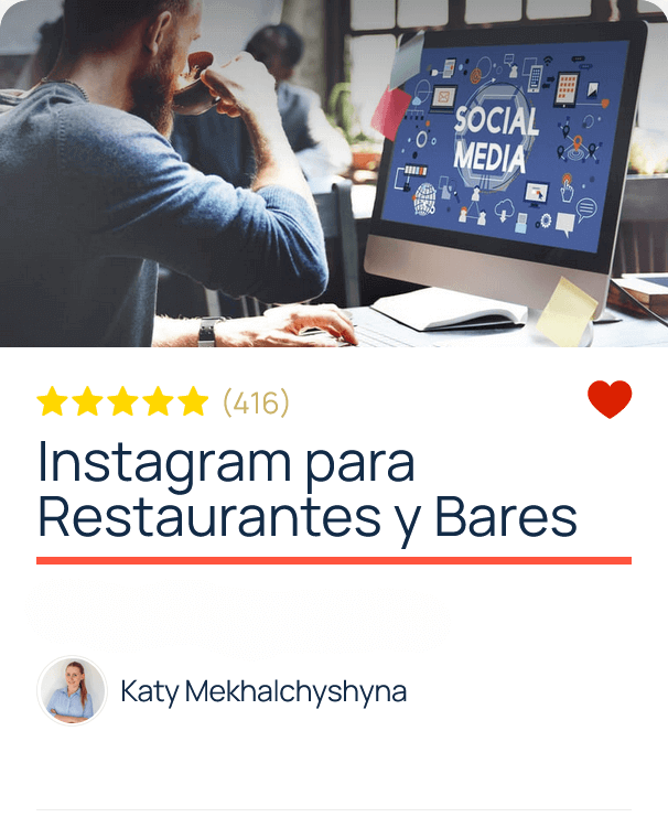 Curso de redes sociales para bares y restaurantes. Instagram para foodies y negocios gastronómicos