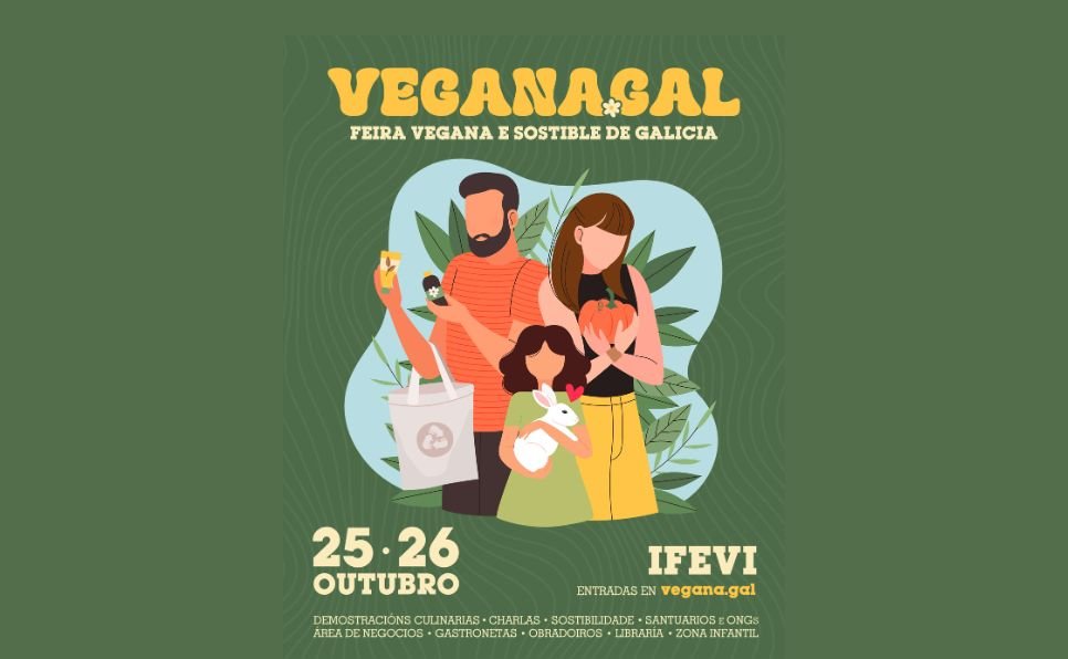 Vegana gal 2025, feria vegana en Galicia